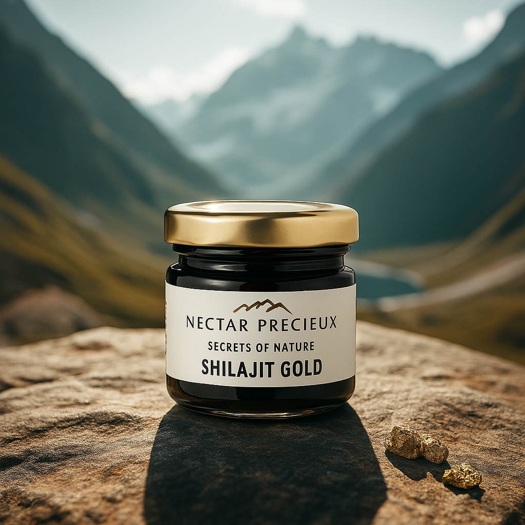 Résine de Shilajit Himalaya GOLD