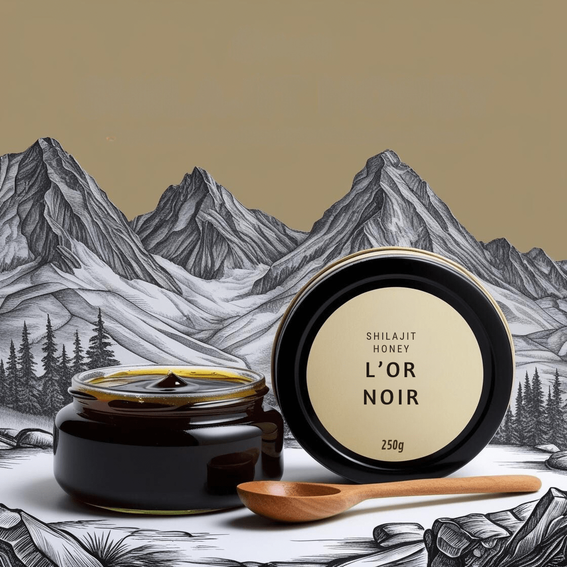 Miel de l'Altaï au Shilajit