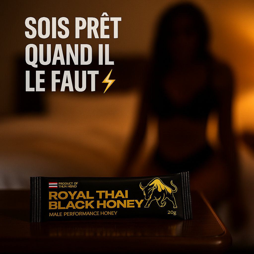 Miel Noir Royal Thaï (Boite de 10)