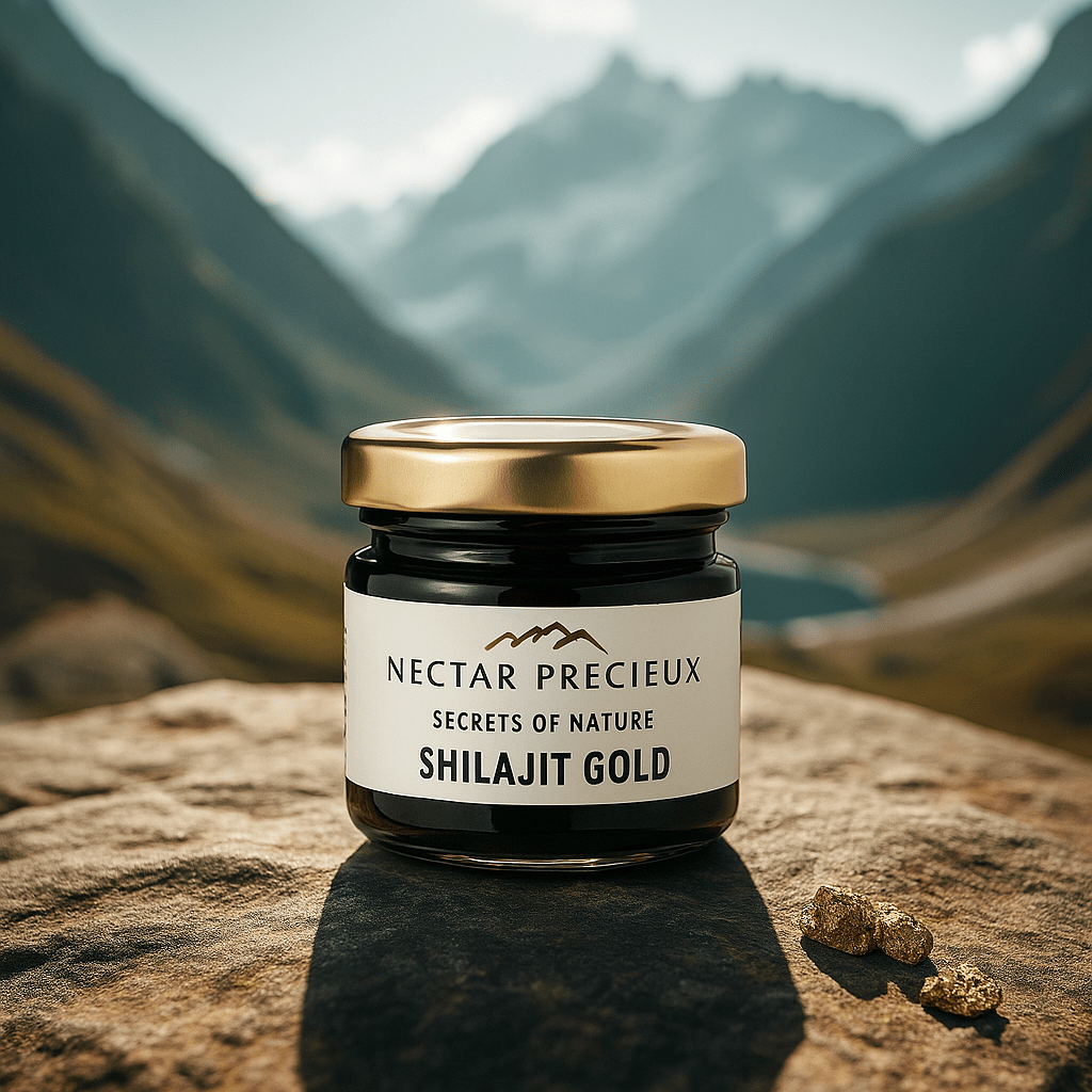 Résine de Shilajit Himalaya GOLD