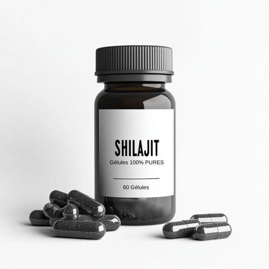 Shilajit Pur en Gélules Végétales (60 gélules)