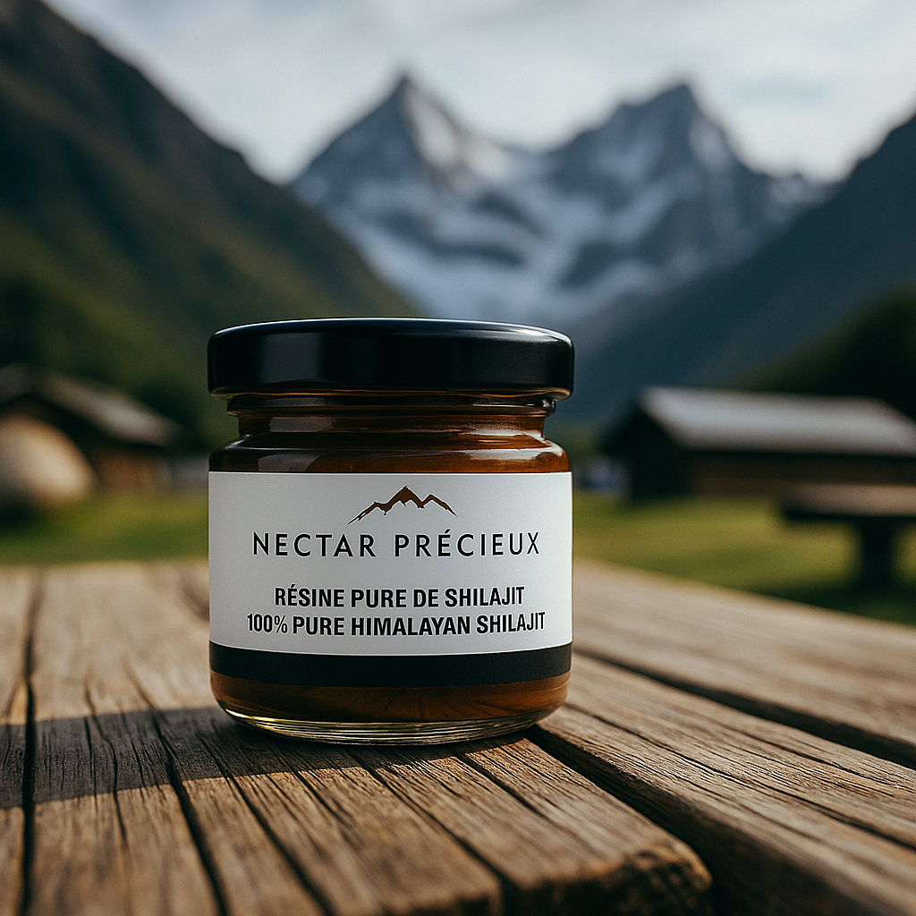 Résine de Shilajit Premium d'Himalaya