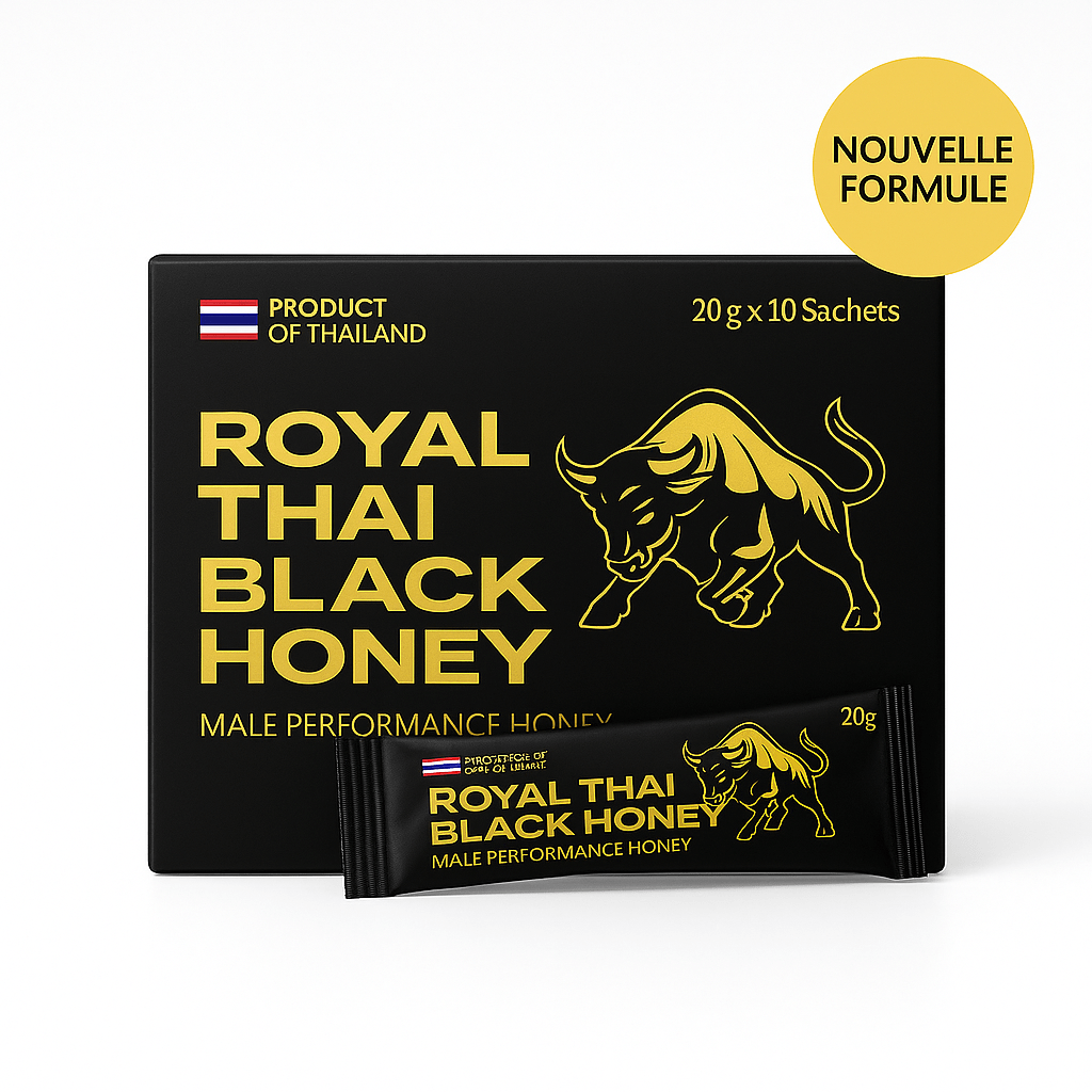 Miel Noir Royal Thaï (Boite de 10)