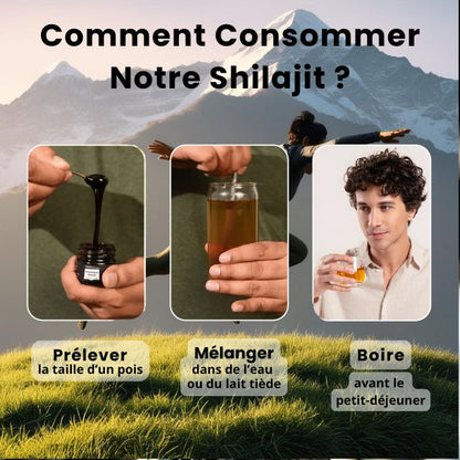 Résine Souple de Shilajit d'Himalaya