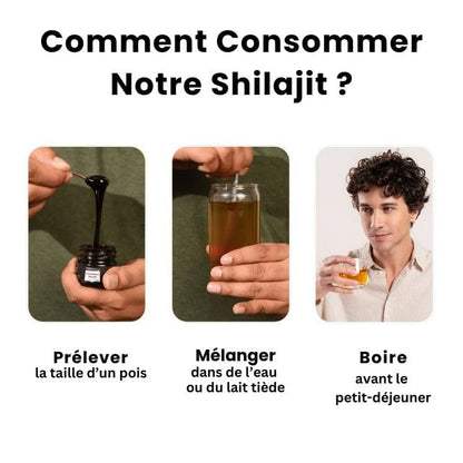 Résine de Shilajit Premium d'Himalaya