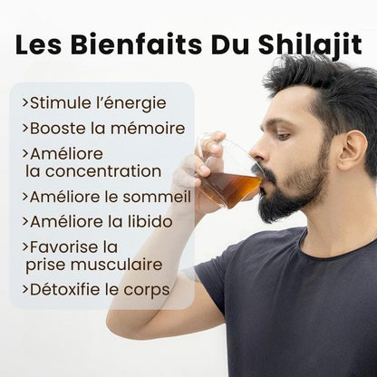 Résine de Shilajit Premium d'Himalaya